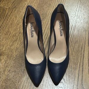 Neiman Marcus Dark Blue Heels
